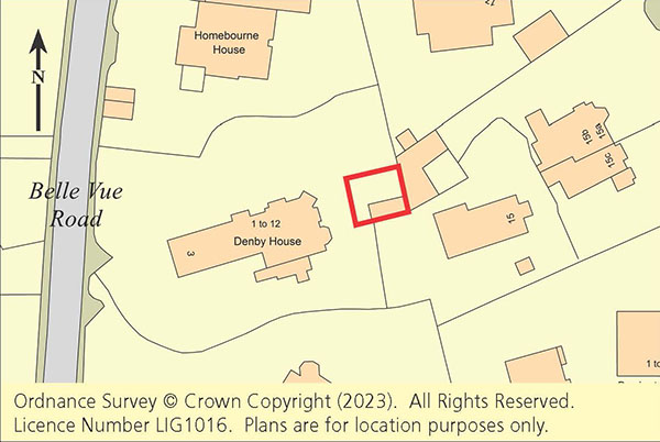 Lot: 50 - STORE BUILDING AND GARDEN PLOT WITH PLANNING FOR SINGLE DWELLING -